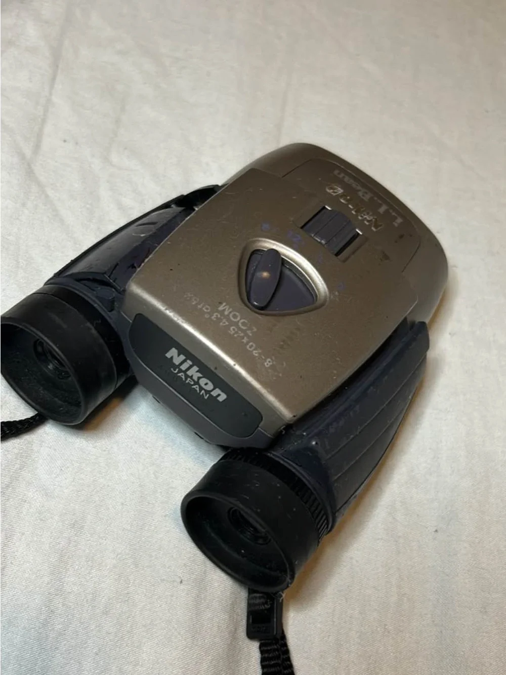 Rare Vintage Nikon L.L Bean Zoom 8-20x25 4.3 Degrees At 8x Mini Binoculars